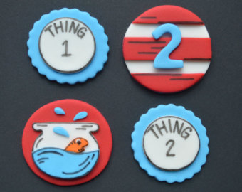 Dr. Seuss Fondant Cake Topper Dr. Seuss Fondant Cake Topper