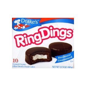 Drake's Ring Ding Cakes