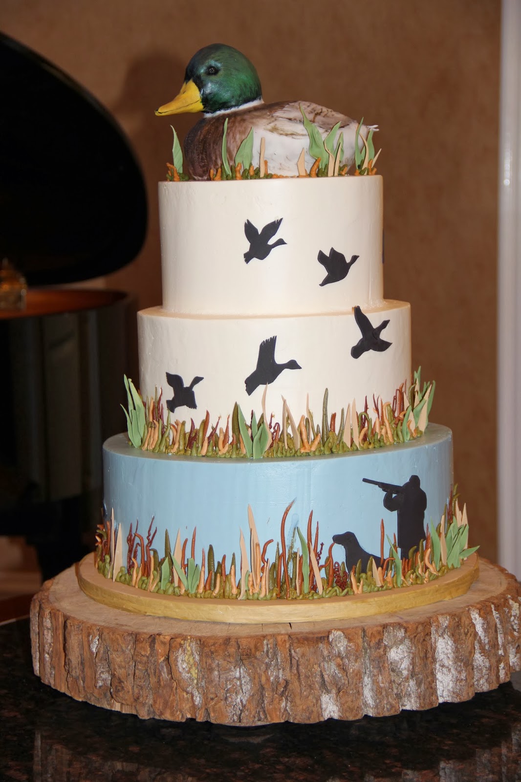 Duck Hunting Themed Cakes