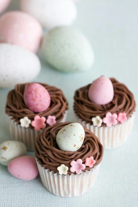 Easter Egg Cupcakes