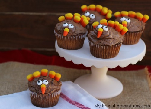 Easy Thanksgiving Cupcakes
