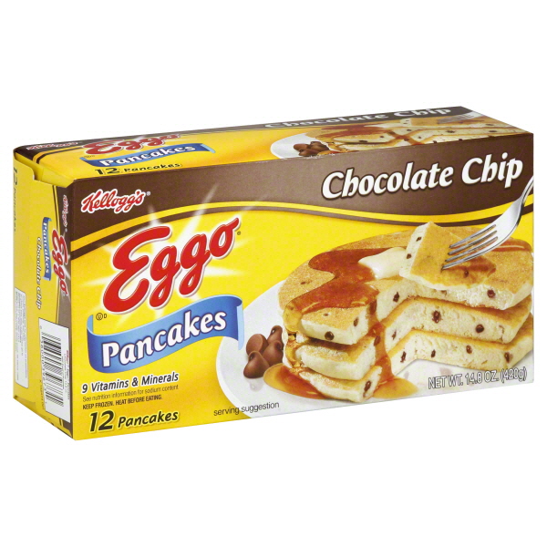 Eggo Chocolate Chip Pancakes