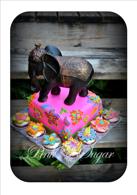 Elephant Themed Birthday Cakes