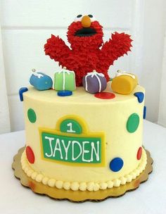 Elmo Birthday Cakes Ideas