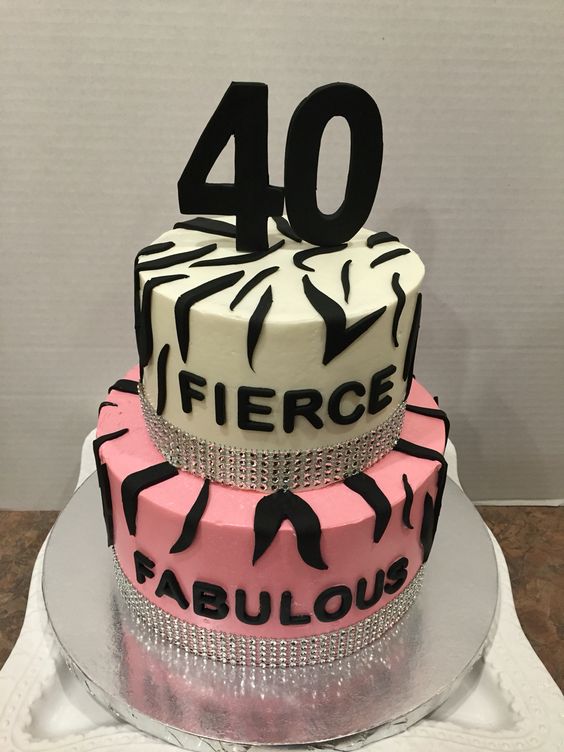 Fabulous 40th Birthday Cakes