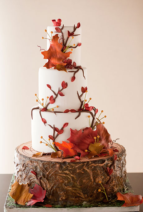 Fall Wedding Cake Ideas