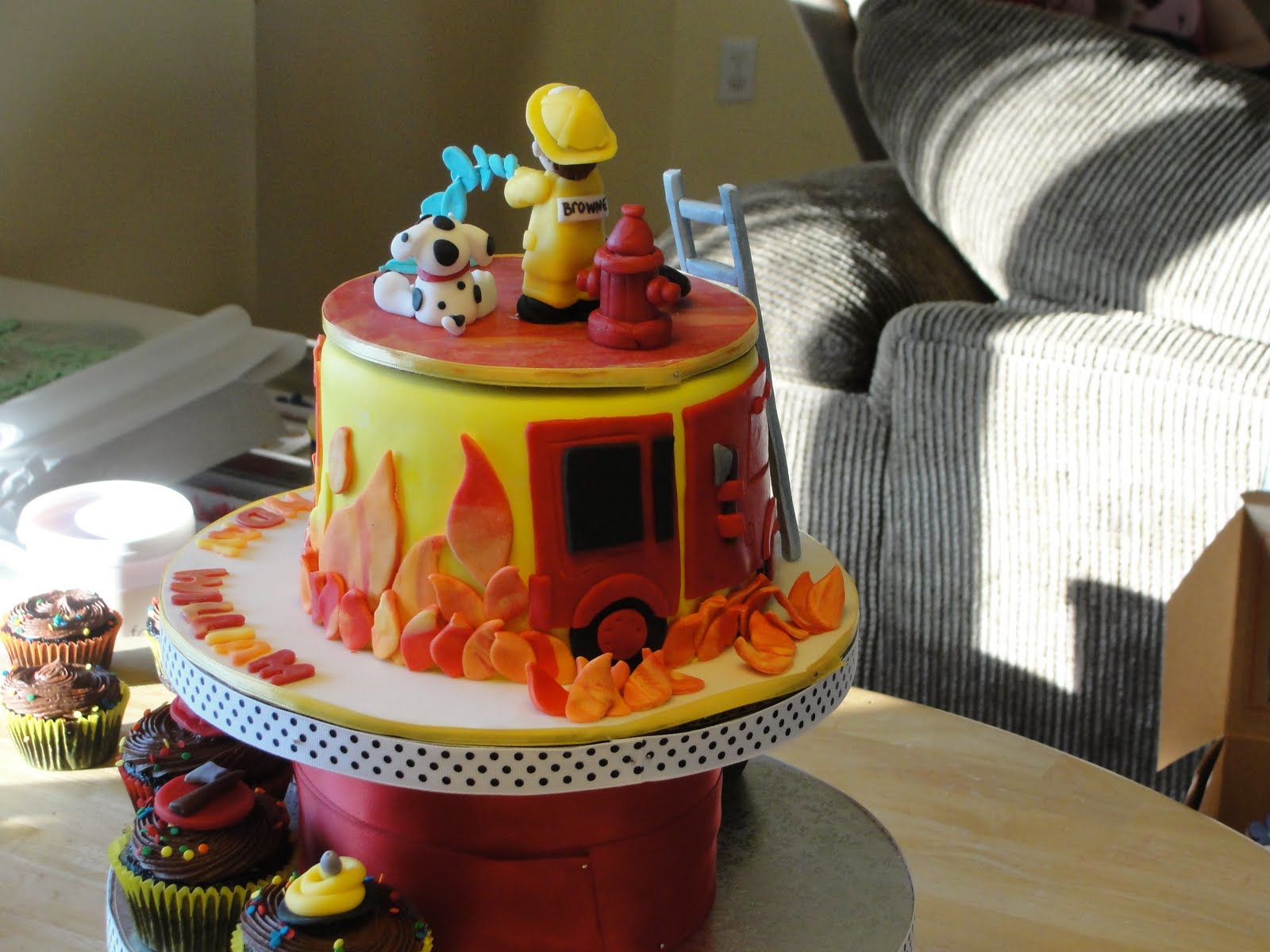 Fireman Birthday Cake Ideas