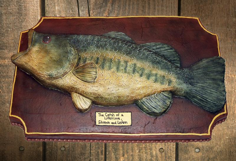 Fishing Grooms Cake