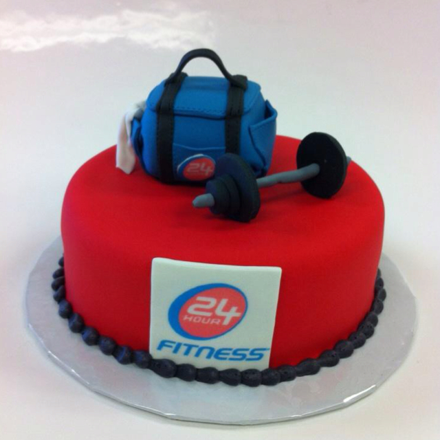 Fitness Birthday Cake Fitness Birthday Cake