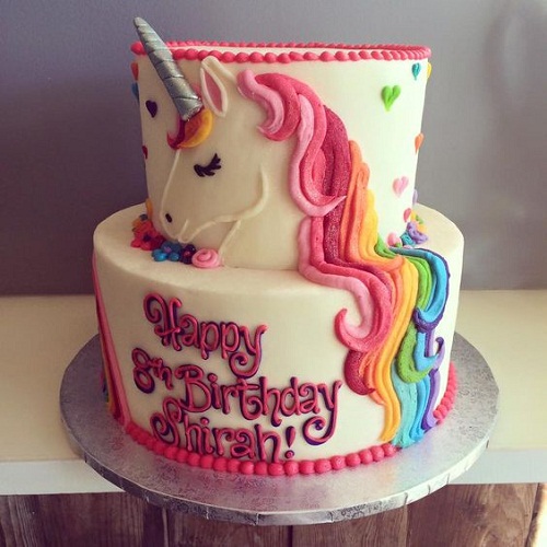 Girls Unicorn Birthday Cake Girls Unicorn Birthday Cake