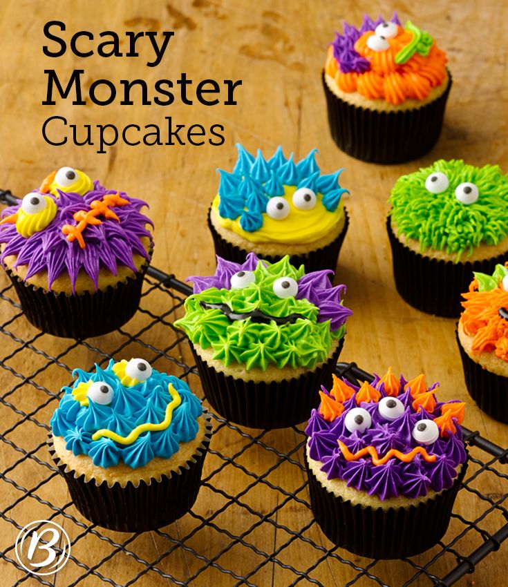 Halloween Birthday Cupcake Ideas