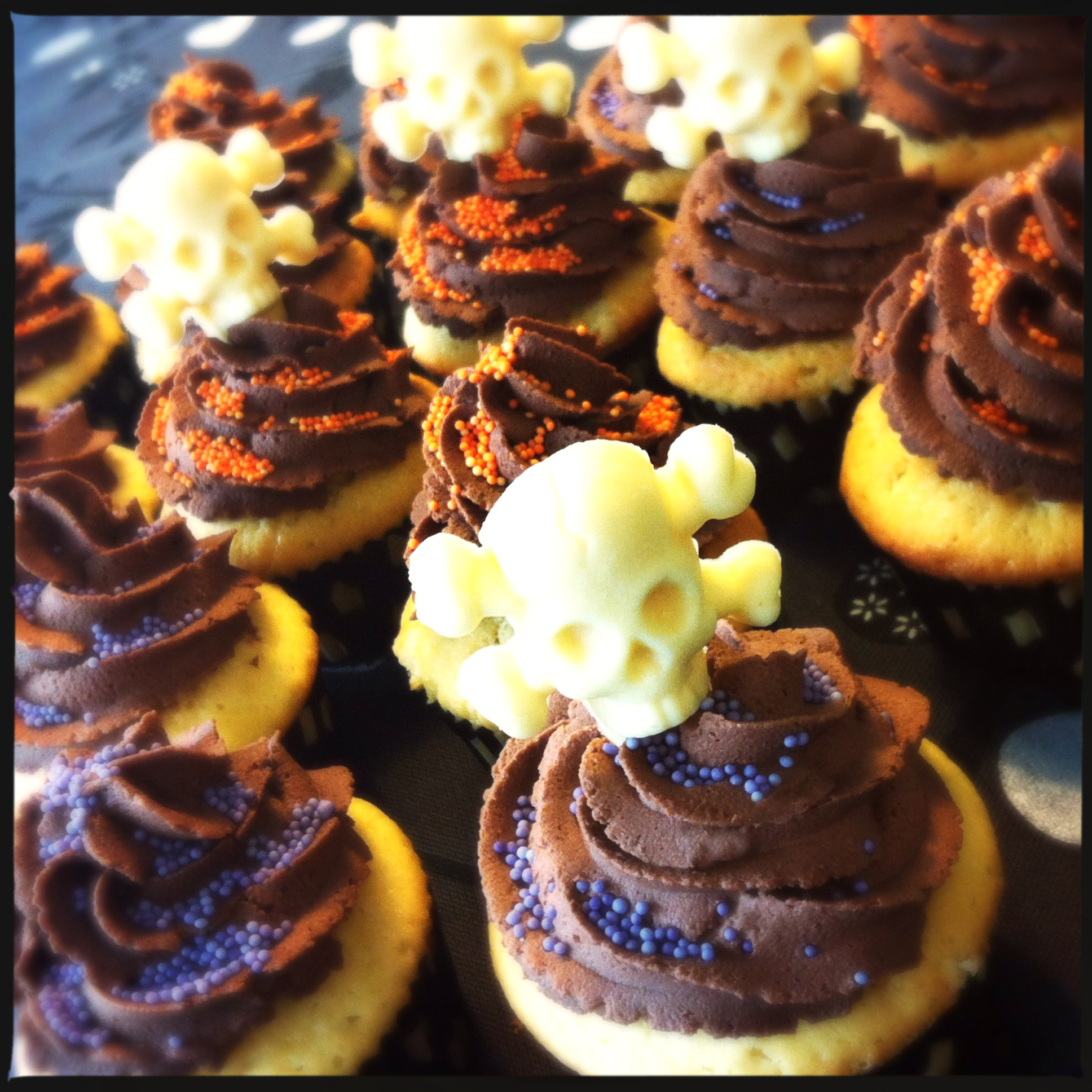 Halloween Buttercream Cupcakes