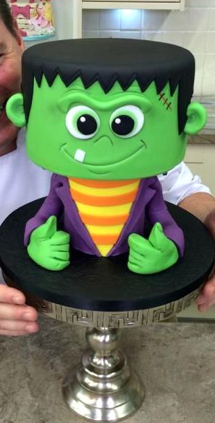 Halloween Fondant Cake Halloween Fondant Cake