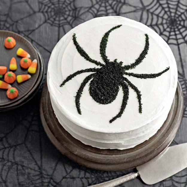 Halloween Spider Cake