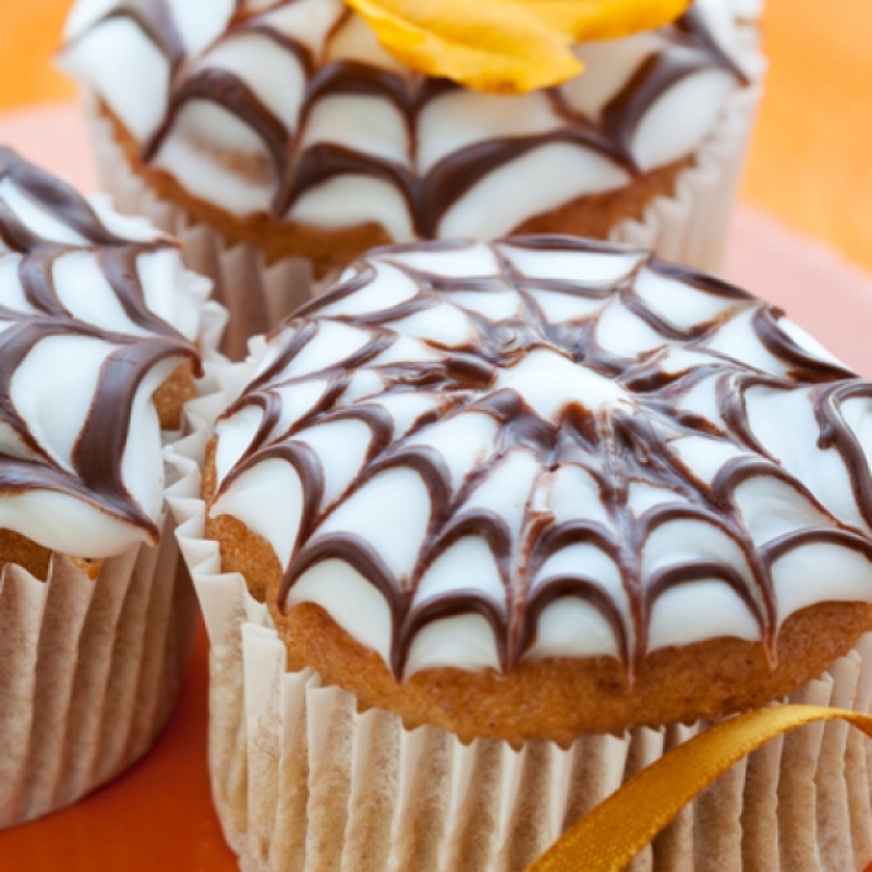Halloween Spider Web Cupcakes Recipe