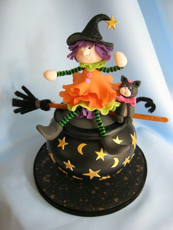 Halloween Witch Cake