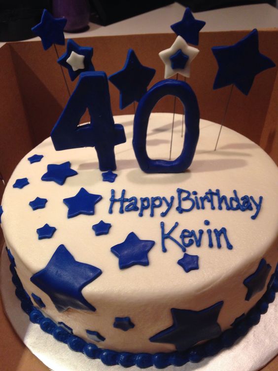 Happy 40th Birthday Cakes Men Happy 40th Birthday Cakes Men