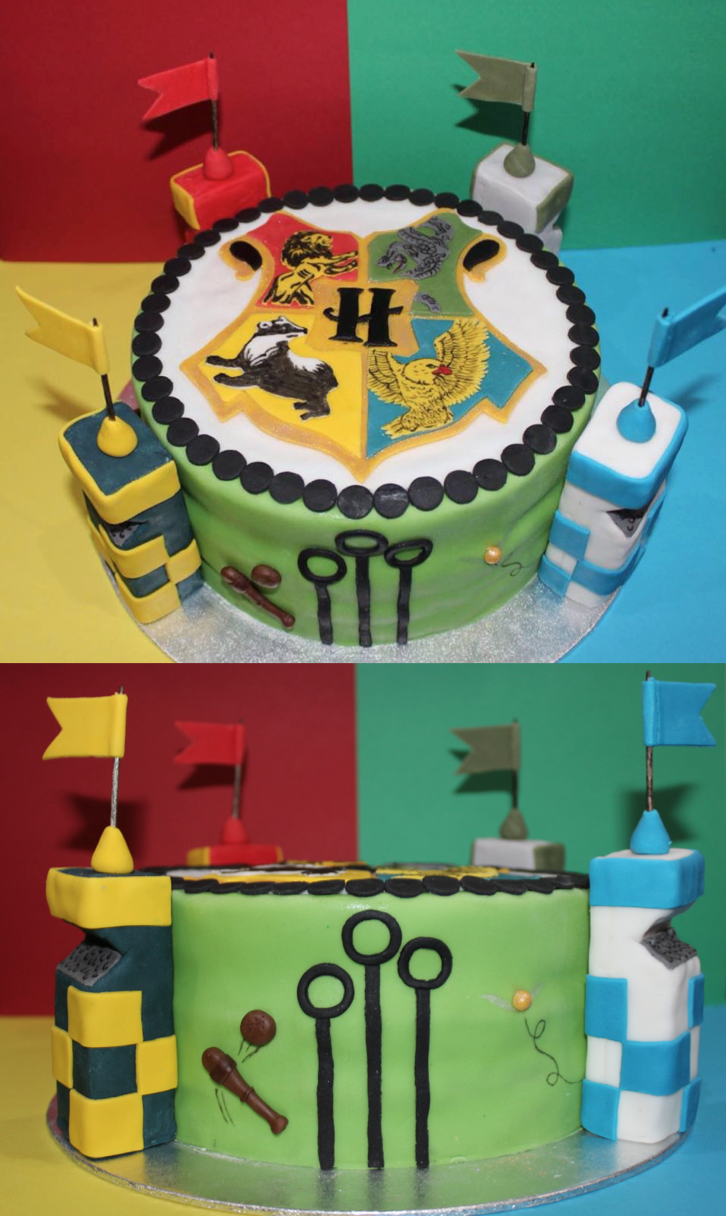 Harry Potter Quidditch Cake Harry Potter Quidditch Cake