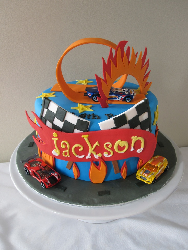 Hot Wheels Birthday Cake Ideas