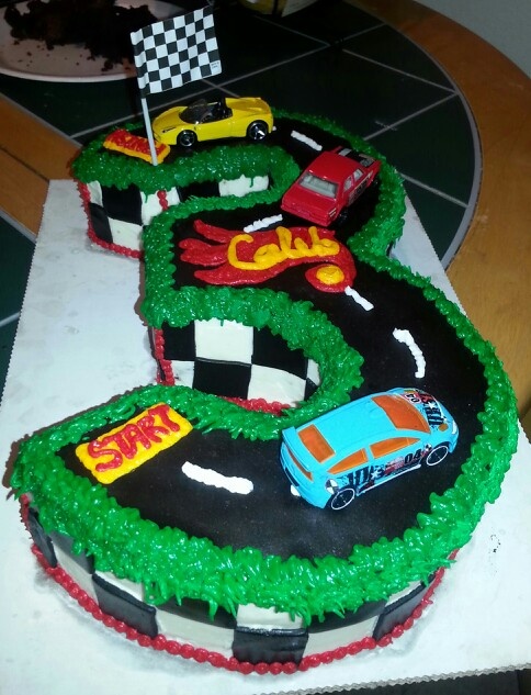 Hot Wheels Birthday Cake Ideas