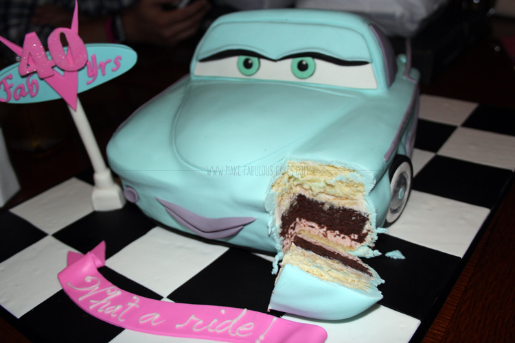 How to Make a Cars Birthday Cake How to Make a Cars Birthday Cake