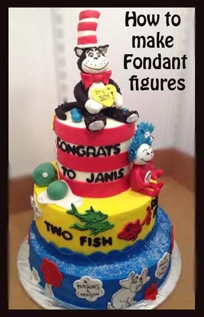 11 Photos of Pics Of Dr. Seuss Cakes For Fondant Figures 11 Photos of Pics Of Dr. Seuss Cakes For Fondant Figures