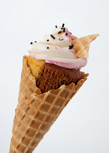 Ice Cream Cone Cupcakes