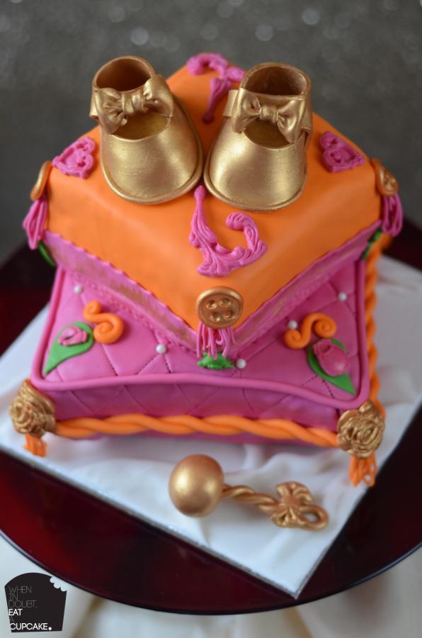 Indian Baby Shower Cake