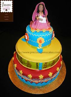 Indian Baby Shower Cake