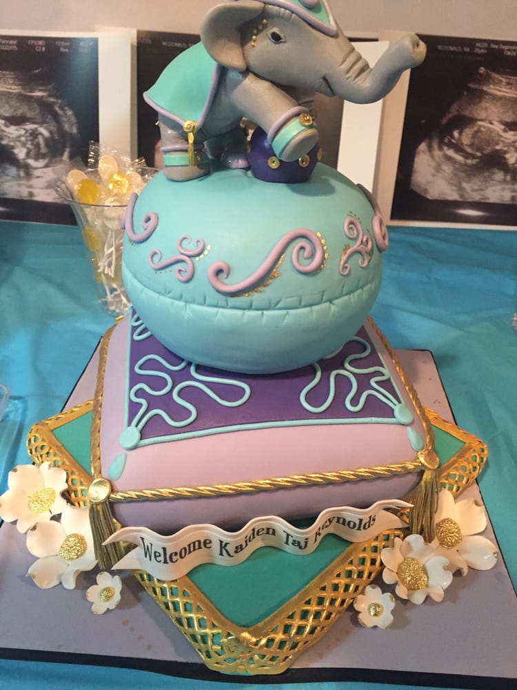 Indian Themed Baby Shower Cake