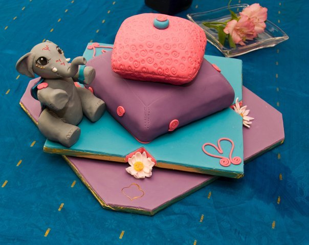 Indian Themed Baby Shower Cake