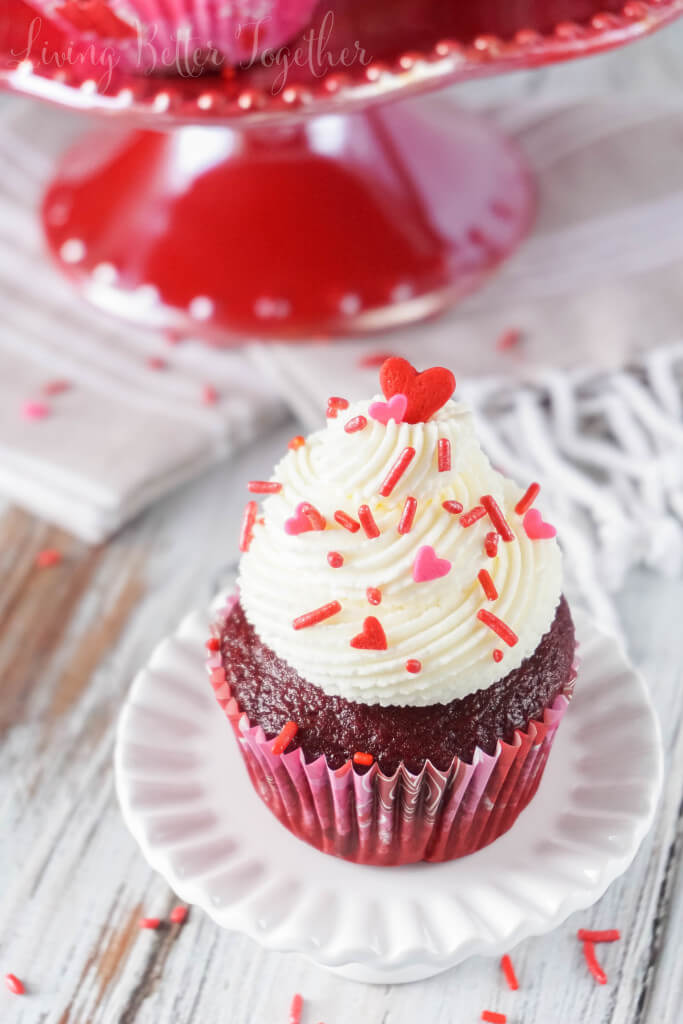 Ingredients to Make Red Velvet Cupcakes