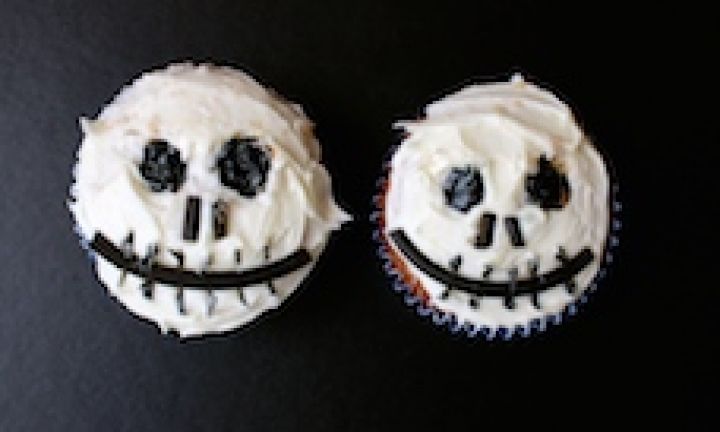 Jack Skellington Cupcakes