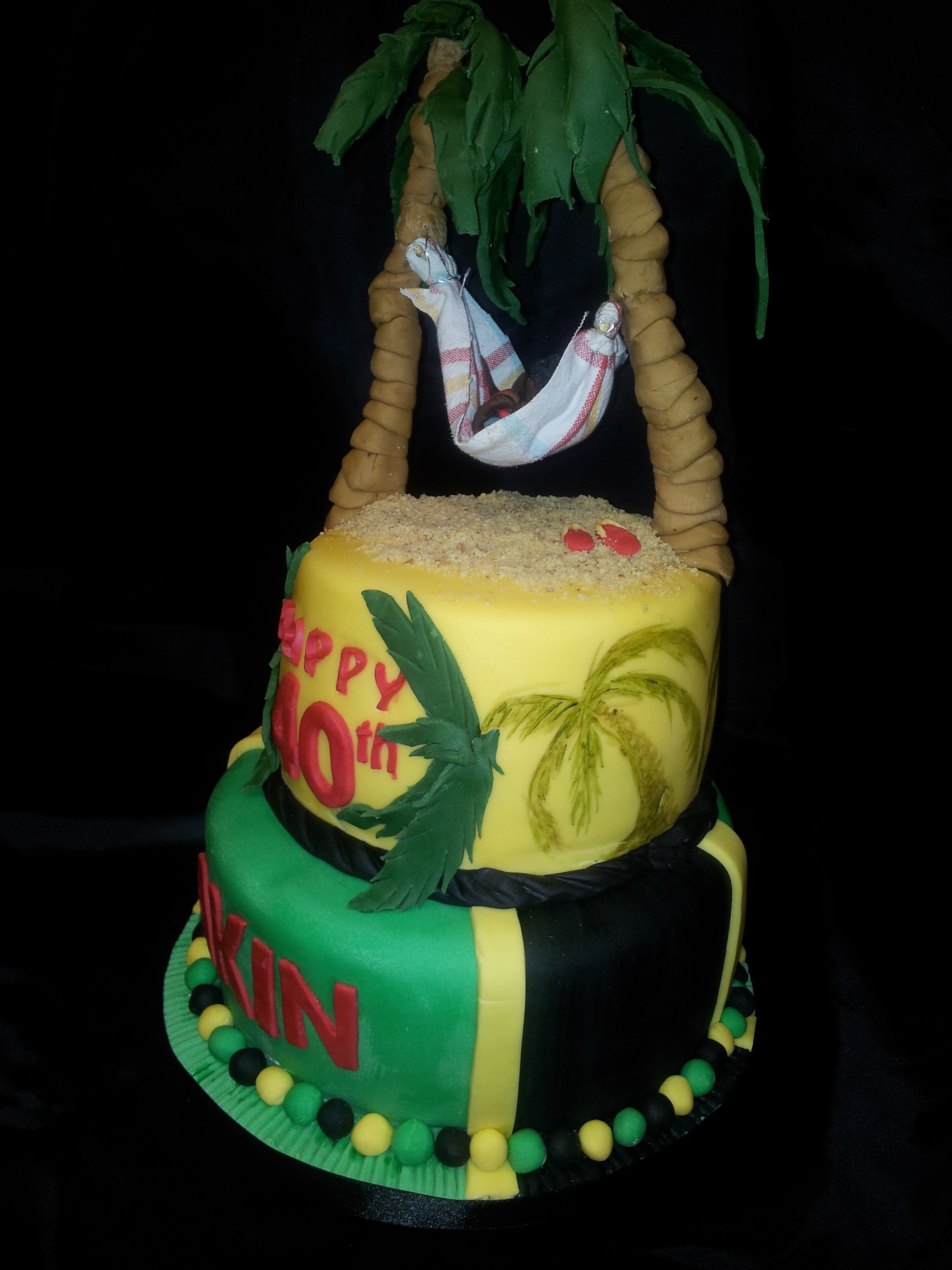 11 Jamaica Theme Birthday Cakes Photo Jamaican Themed Birthday Cake Jamaican Flag Birthday Cake And Jamaican Birthday Cake Snackncake