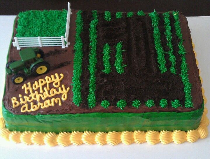 John Deere Tractor Birthday Cake Ideas