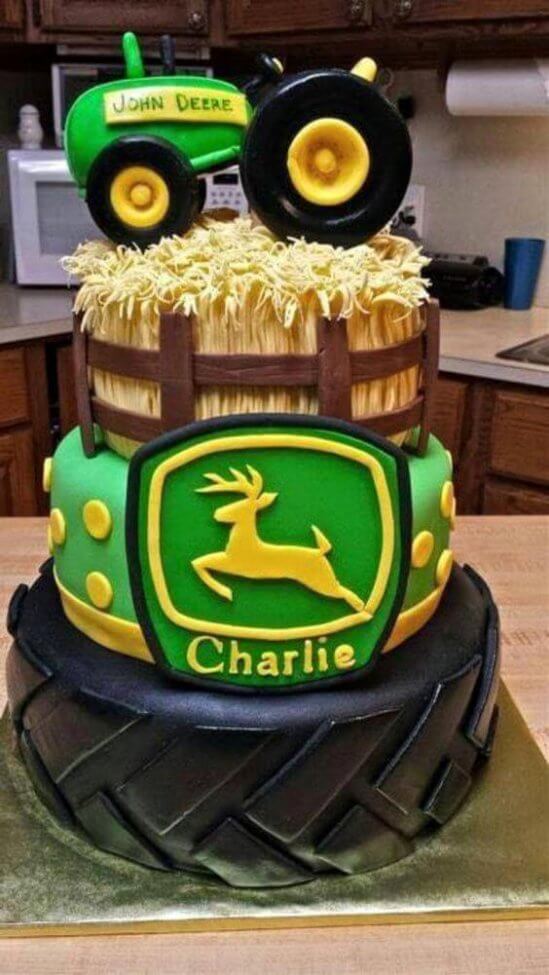 John Deere Tractor Birthday Cake Ideas John Deere Tractor Birthday Cake Ideas