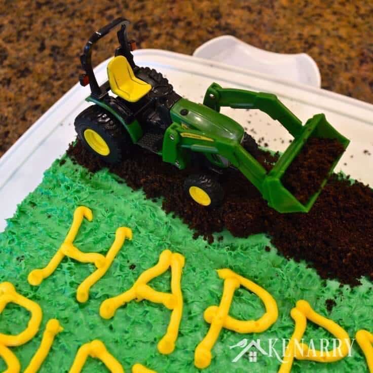 John Deere Tractor Birthday Cake Ideas