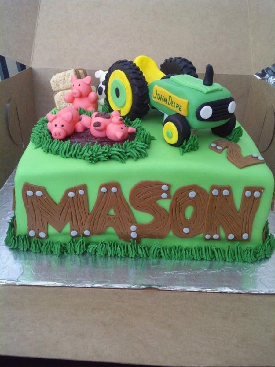 John Deere Tractor Cake Ideas John Deere Tractor Cake Ideas