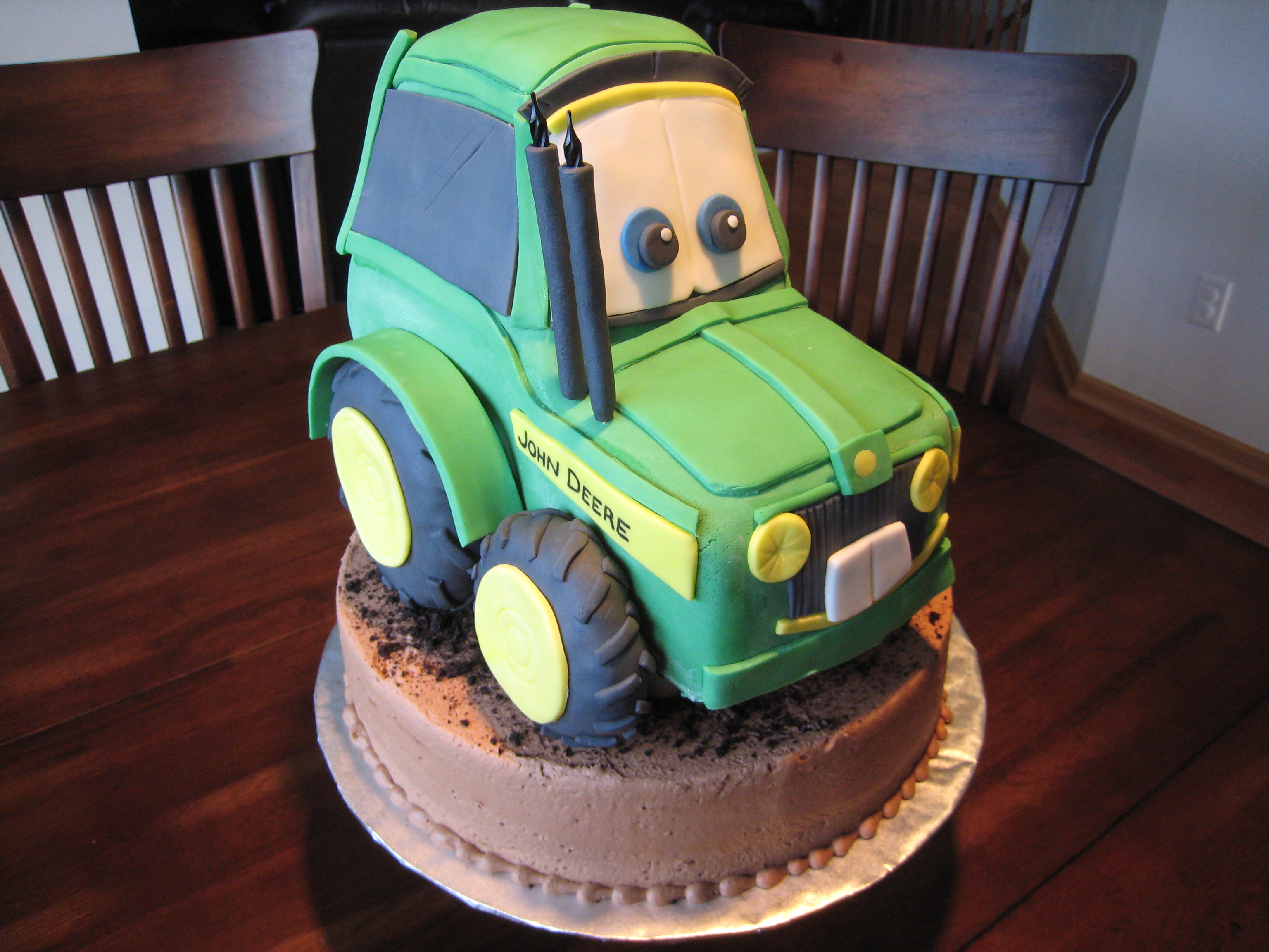 John Deere Tractor Cake