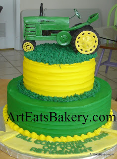 John Deere Tractor Retirement Cake