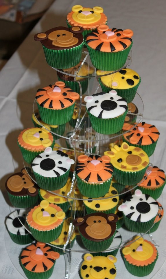 Jungle Theme Cupcakes