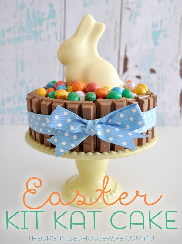 Kit Kat Easter Cake