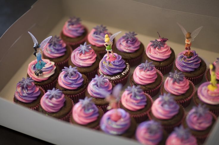 Little Girl Birthday Cupcake Idea