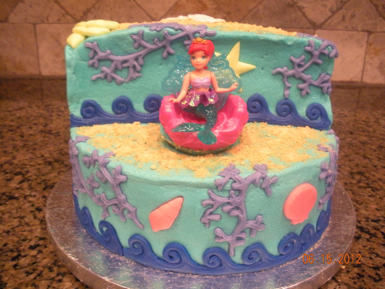 Little Mermaid Cake