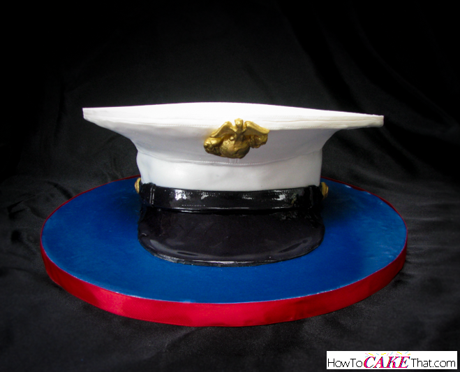 Marine Corps Cake Cover