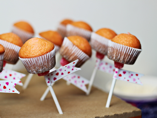 Mini Cupcakes On Sticks