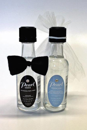 Mini Liquor Bottles Wedding Favors