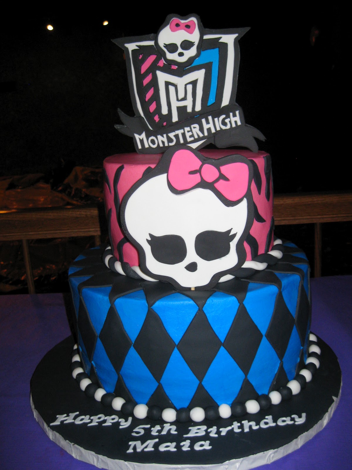 Monster High Birthday Cake Monster High Birthday Cake