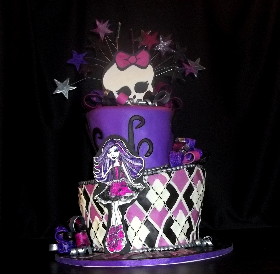 Monster High Birthday Cake Monster High Birthday Cake