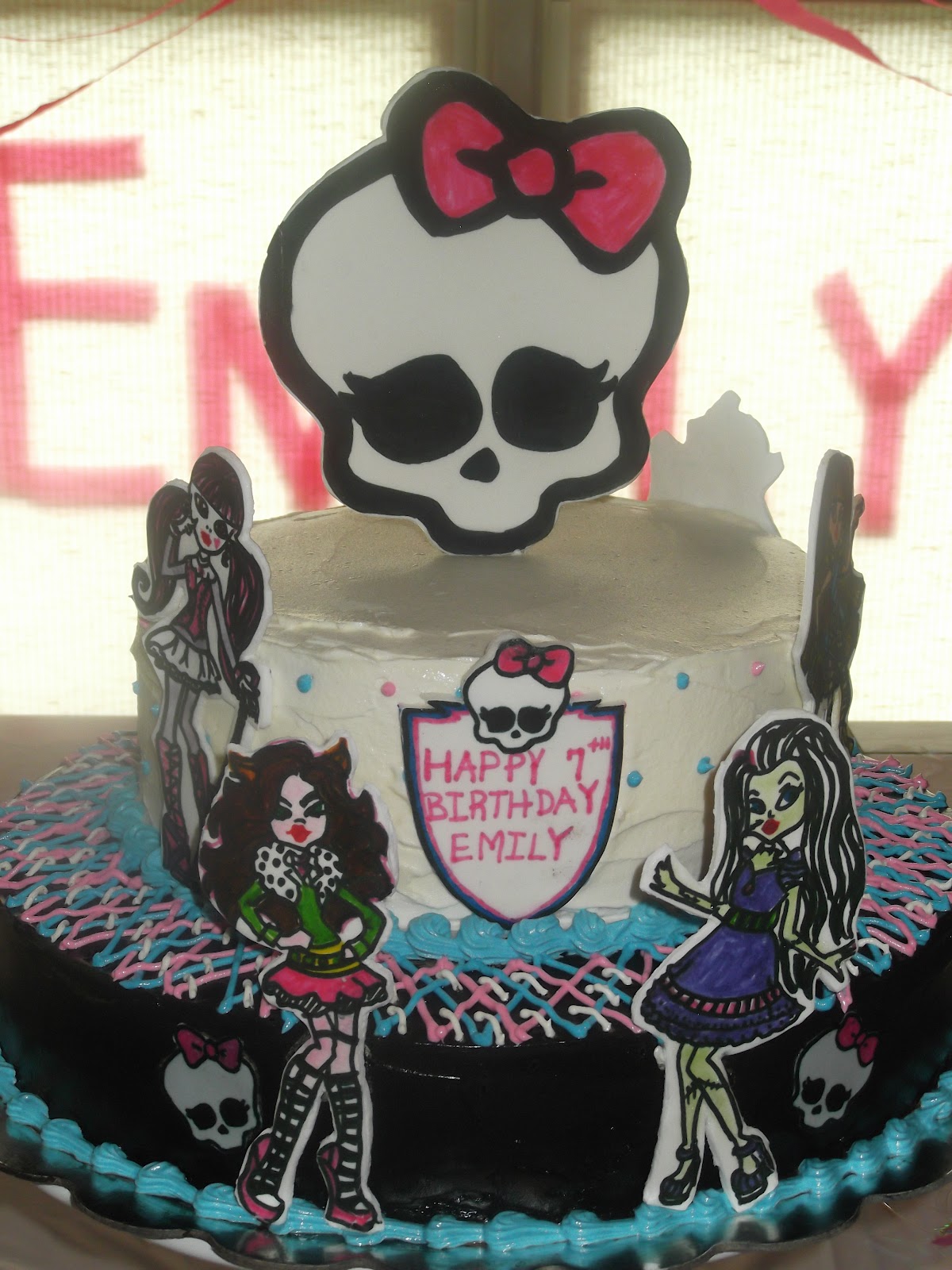 Monster High Birthday Cake